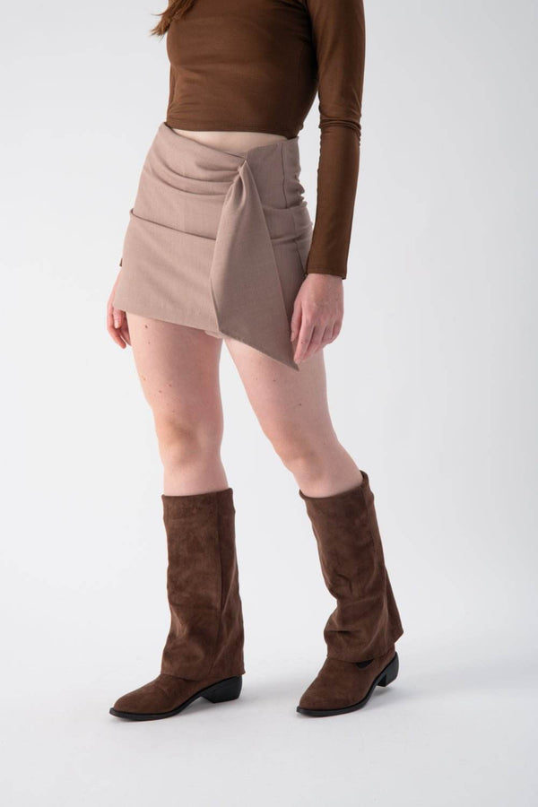 Minigonna pantaloncino in viscosa - MND™