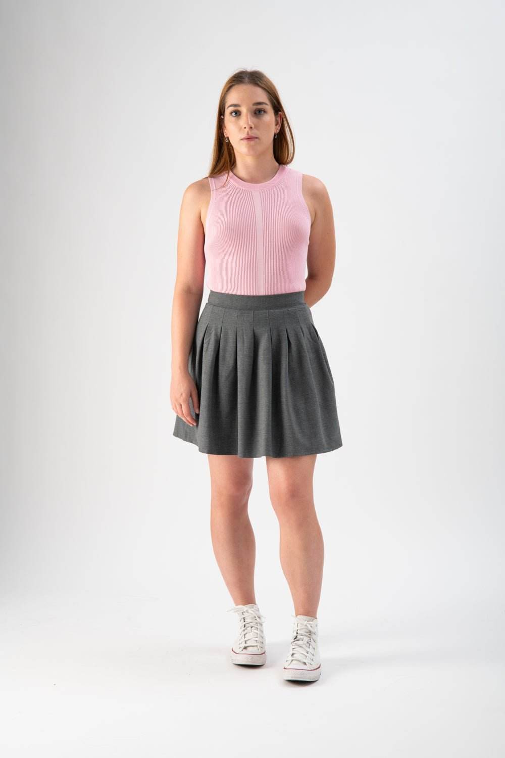 Minigonna stile college - MND™