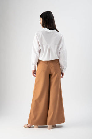 Pantalone a palazzo strutturato - MND™