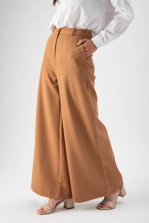 Pantalone a palazzo strutturato - MND™