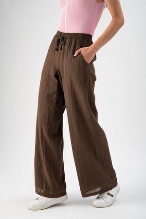 Pantalone ampio in garza - MND™