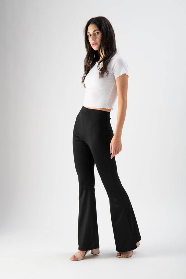 Pantalone flare a vita alta - MND™