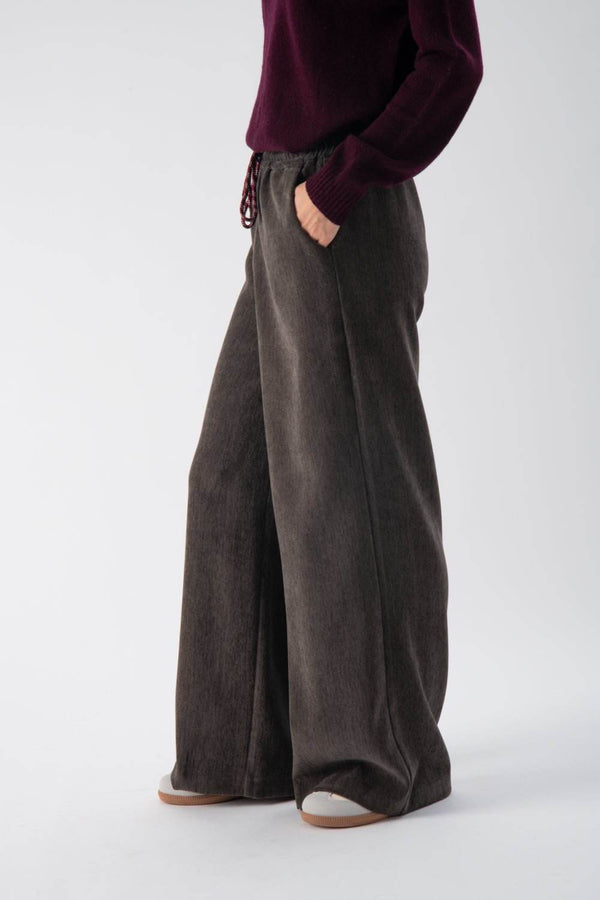 Pantalone in ciniglia con coulisse - MND™