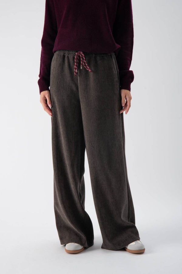 Pantalone in ciniglia con coulisse - MND™