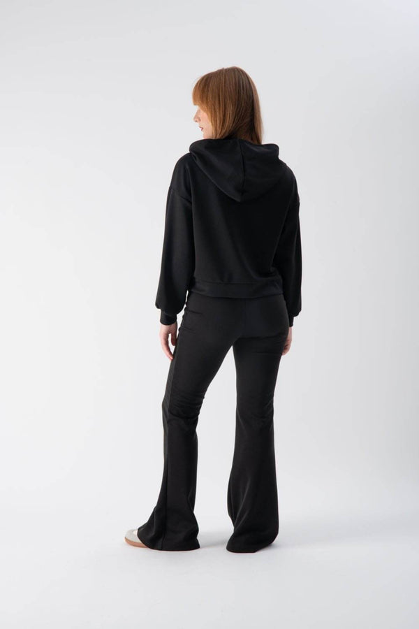 Pantalone tuta slim fit con gamba svasata - MND™