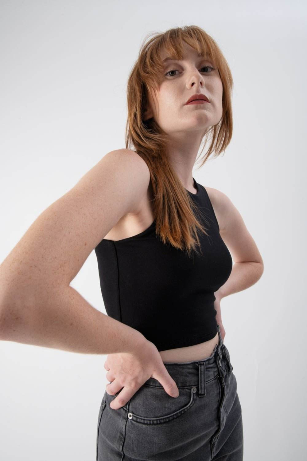 Top copped in viscosa - MND™