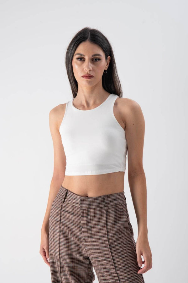 Top copped in viscosa - MND™