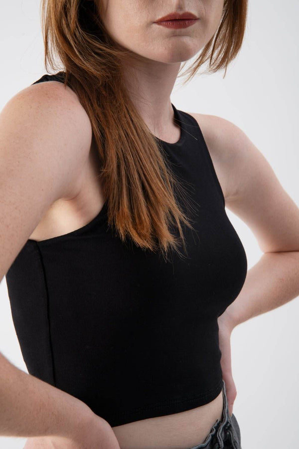 Top copped in viscosa - MND™