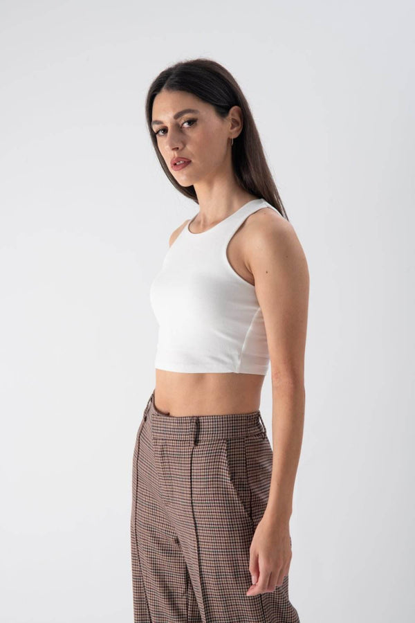 Top copped in viscosa - MND™