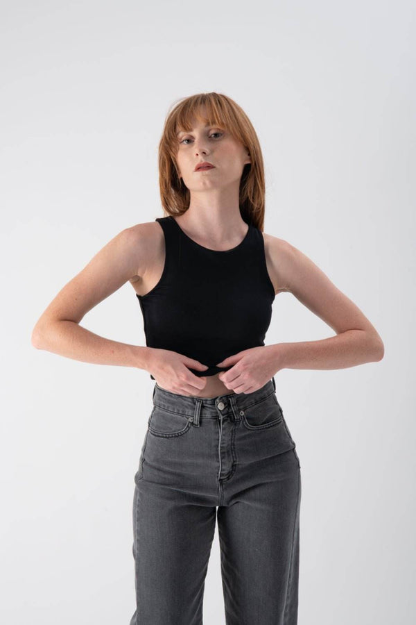 Top copped in viscosa - MND™